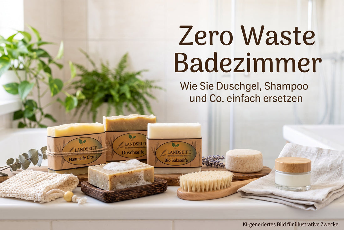 Zero Waste Badezimmer: Wie Sie Duschgel, Shampoo und Co. einfach ersetzen